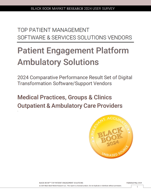 Black Book 2024 Patient Engagement Winner